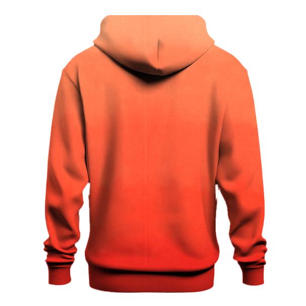 Overdyed Sunset Ombre zip-up hoodies