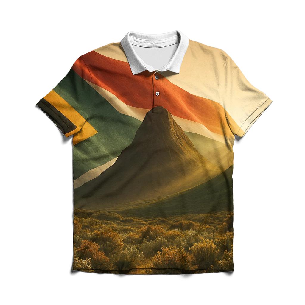 Ubuntu Forest Emblem branded logo polo shirts