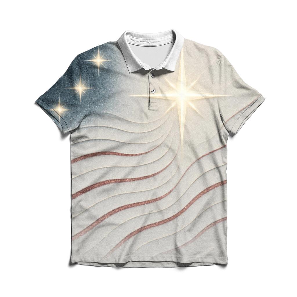 Polar Star Meridian custom polo shirts