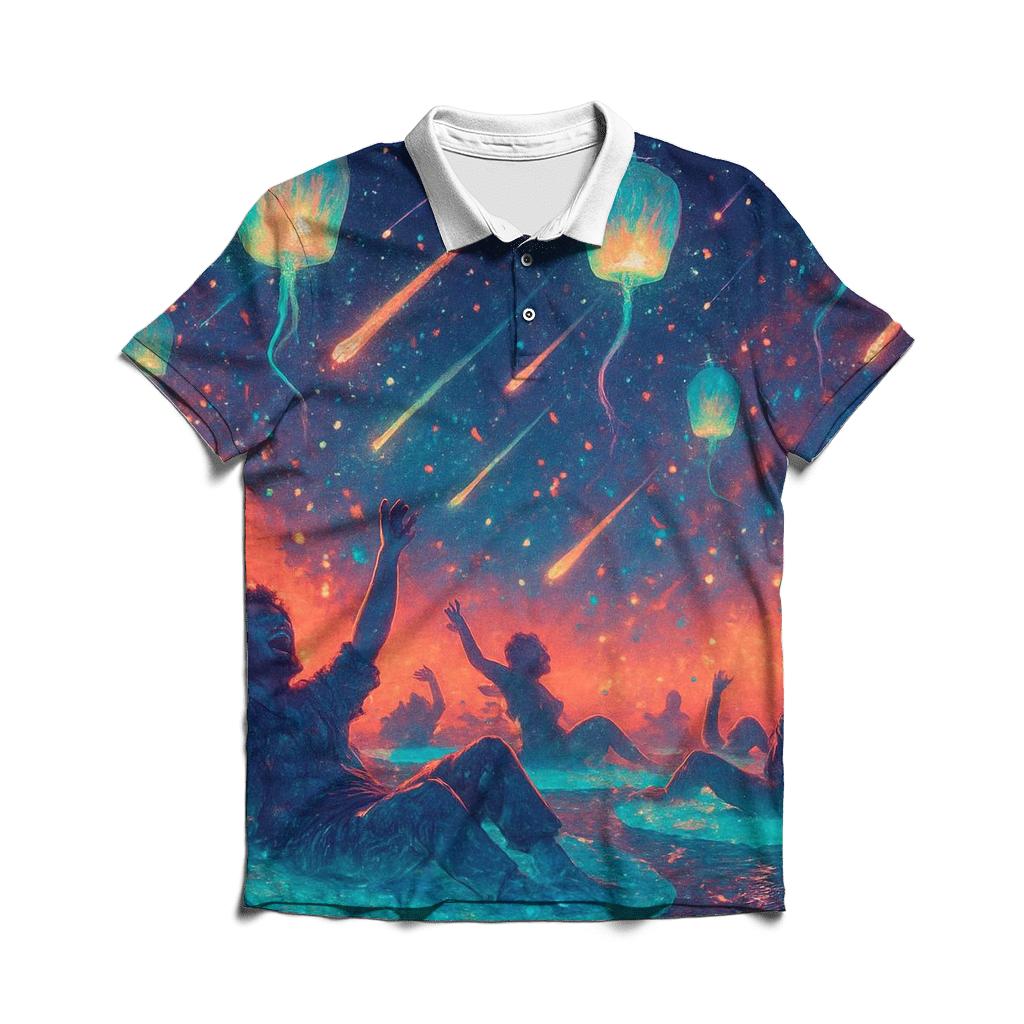 Meteor Garden Party custom polo shirts