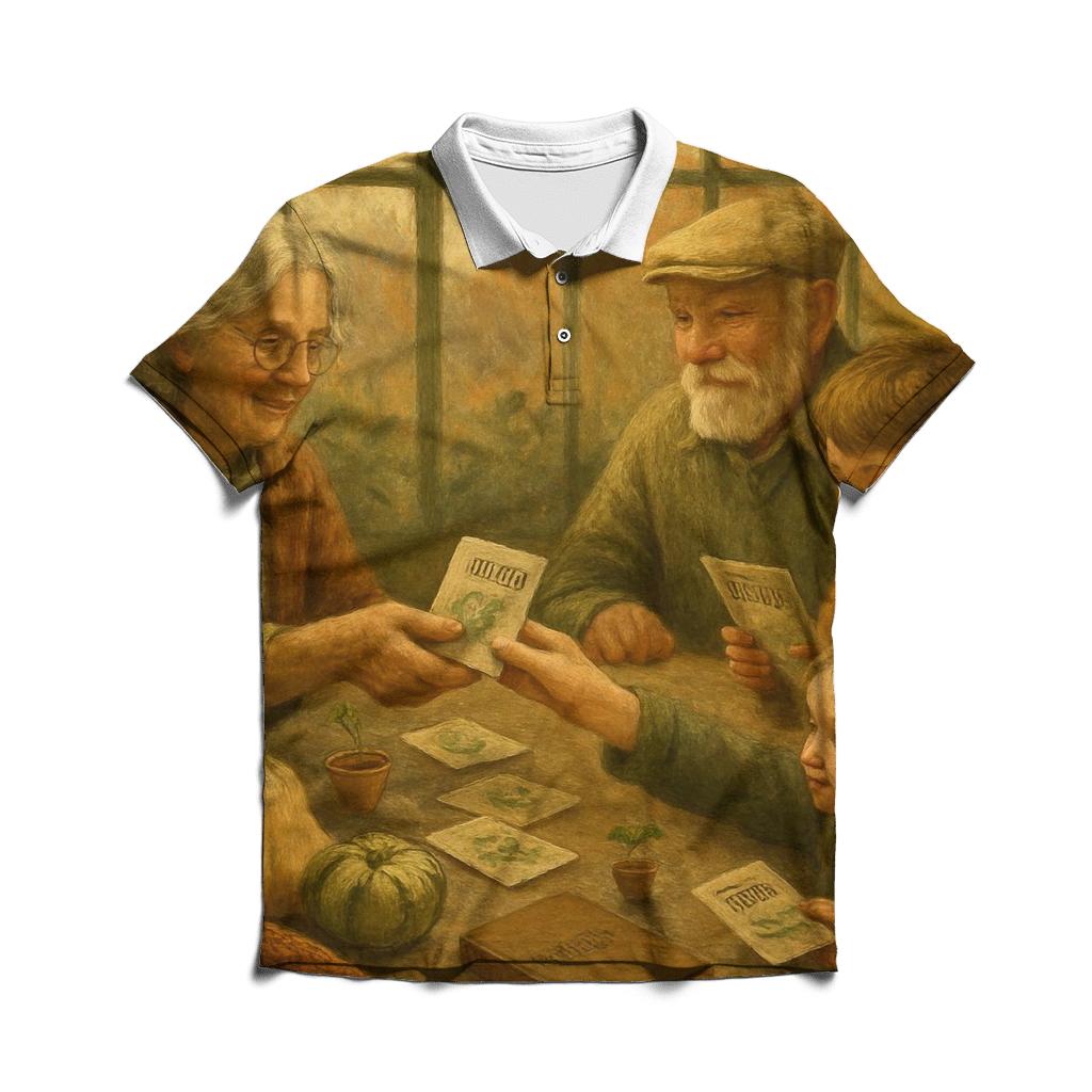 Heirloom Seed Exchange casual sports polo shirts