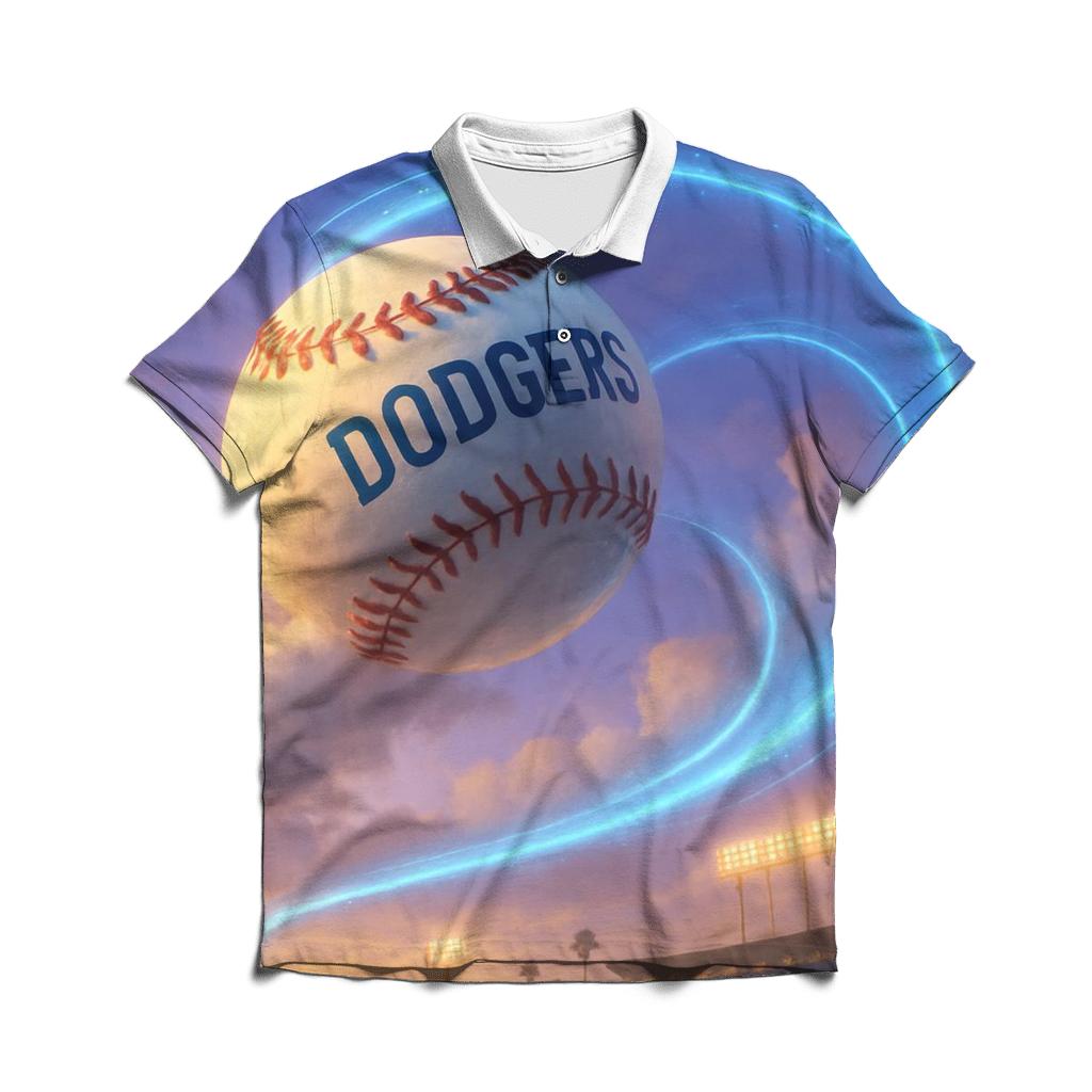 Cloud Cutter Curve personalized polo shirts