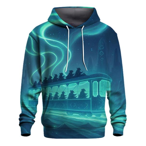 Aurora Tramway Nomads graphic hoodies