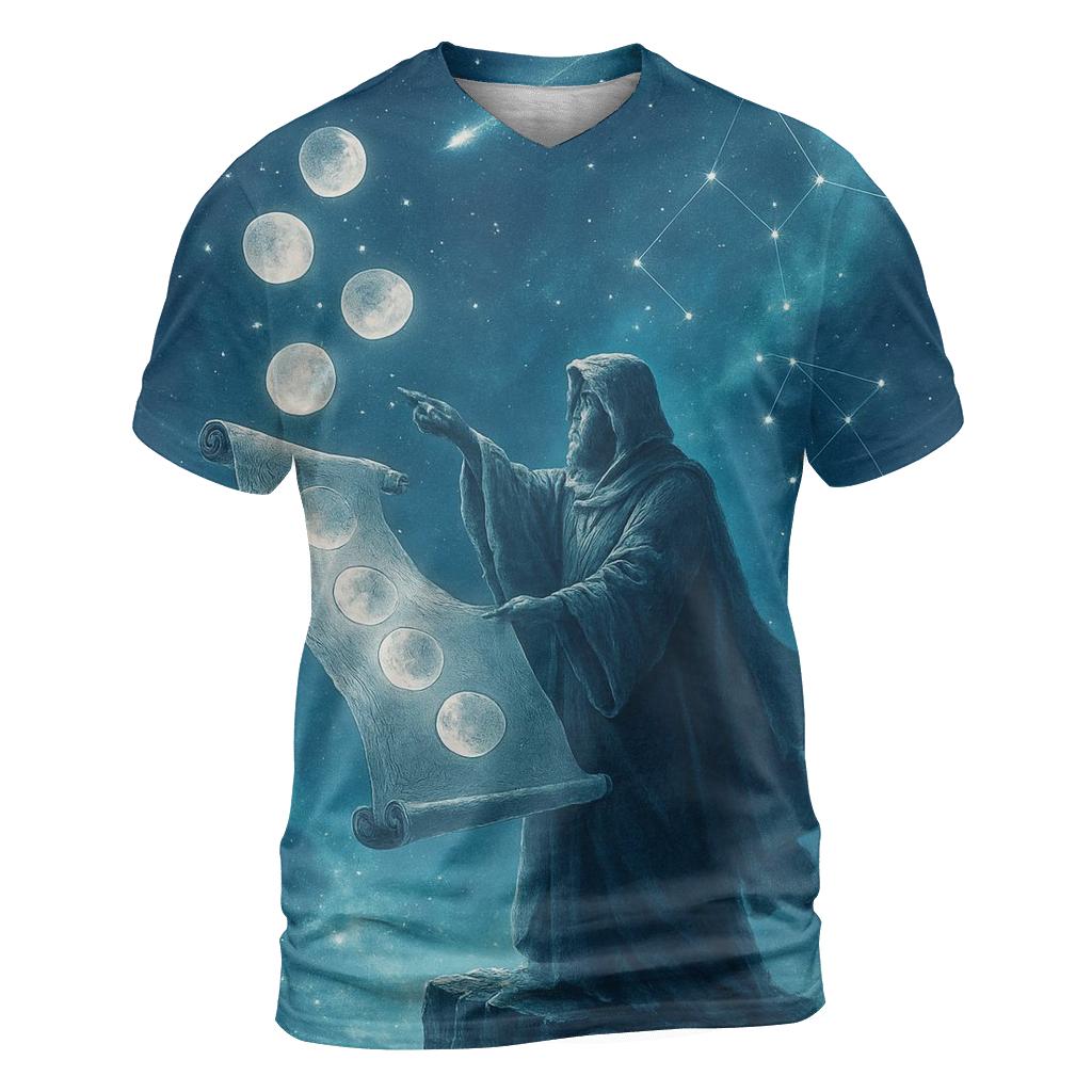 Moonlight Atlas creative print fashion shirts