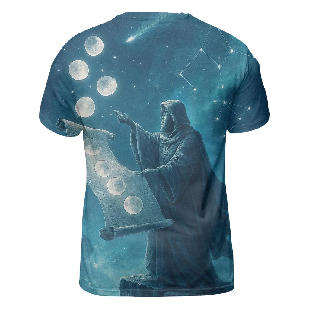 Moonlight Atlas creative print fashion shirts