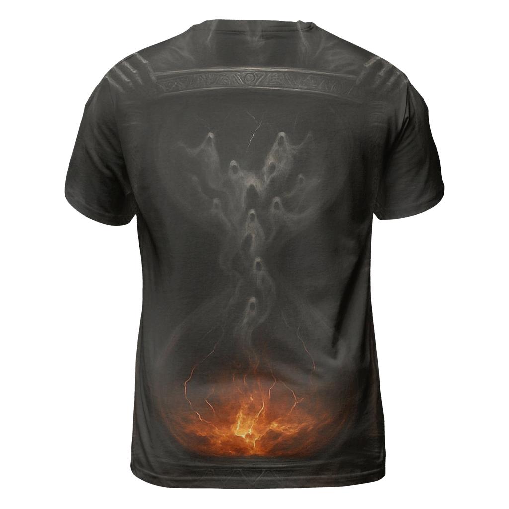Hourglass Of Lost Souls vibrant all-over design tees
