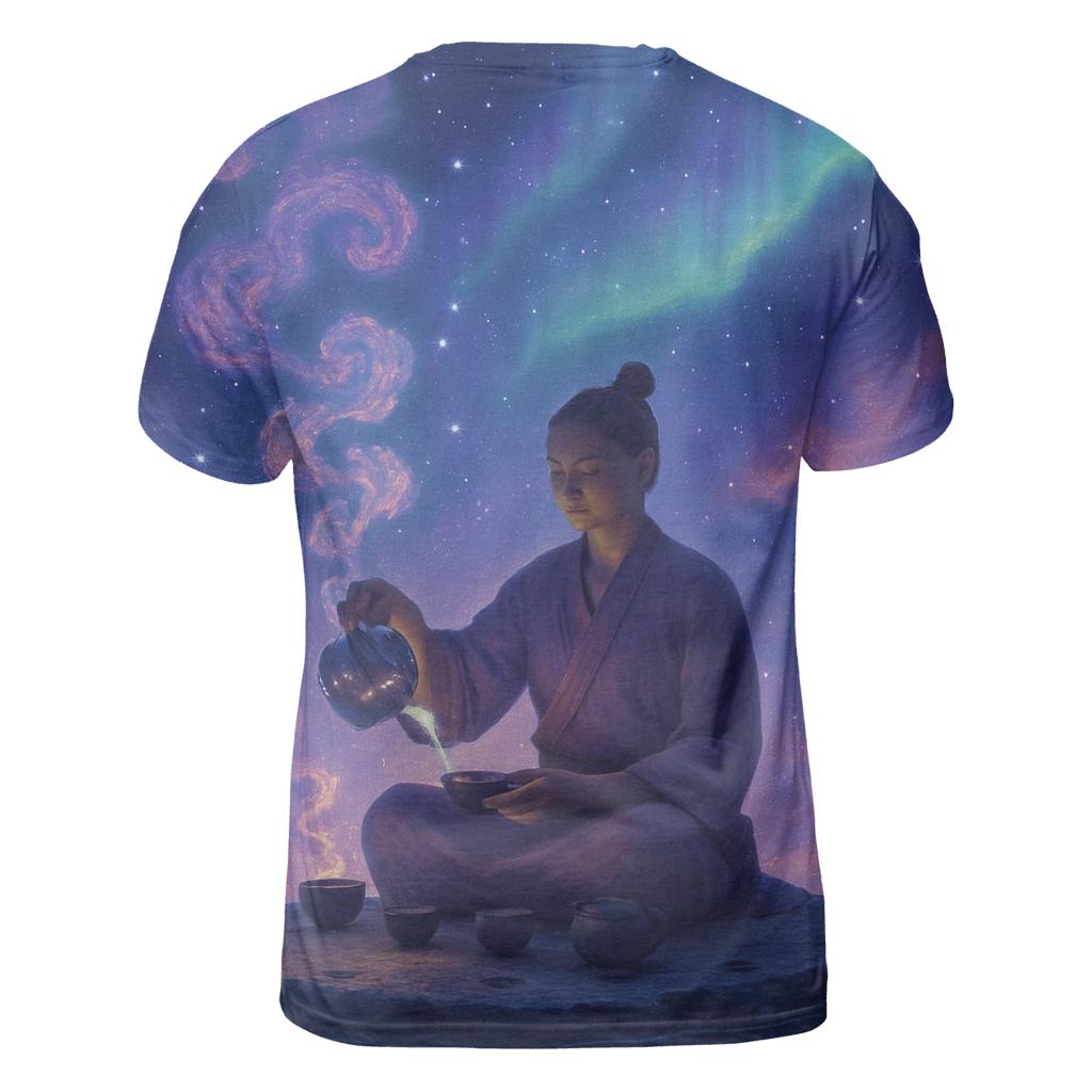 Nebula Tea Ceremony designer pattern shirts