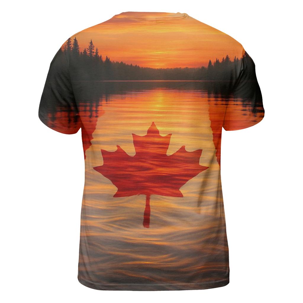 Maple Reflection personalized full print shirts