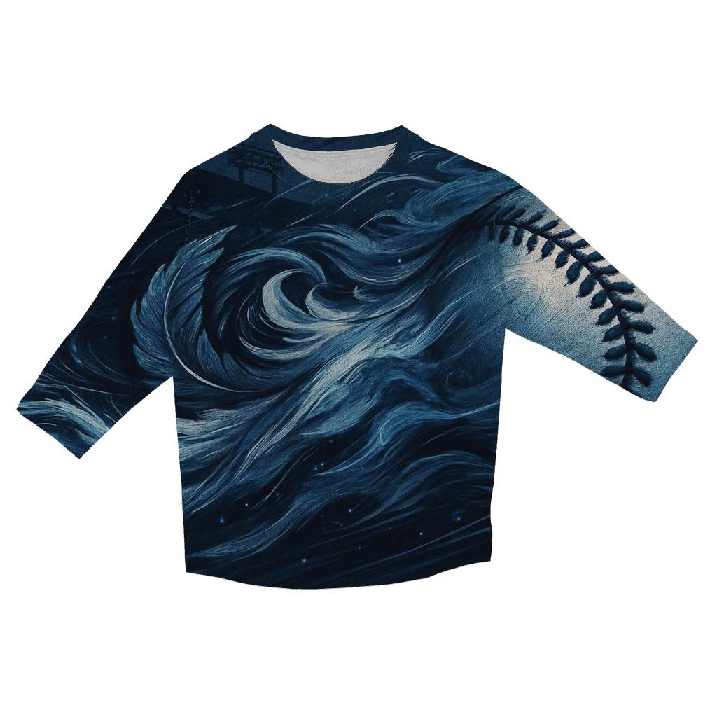 Blue Jays Trailblaze Compound designer 3/4 sleeve blouses