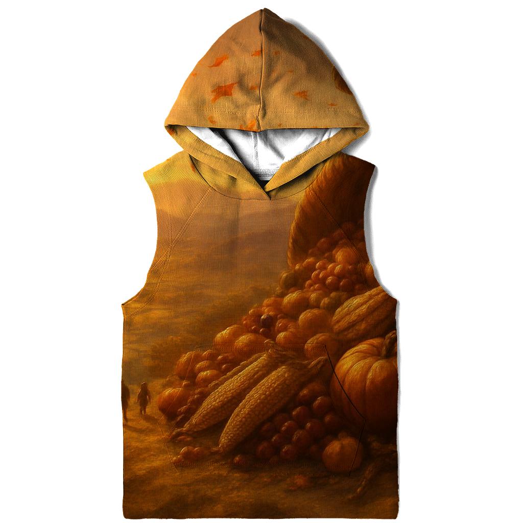 Sunset Cornucopia Overlook zip-up hoodies