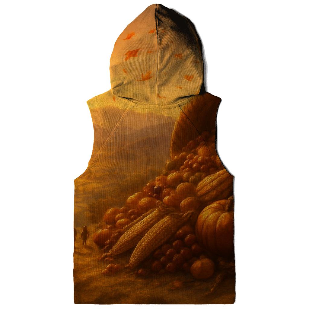 Sunset Cornucopia Overlook zip-up hoodies