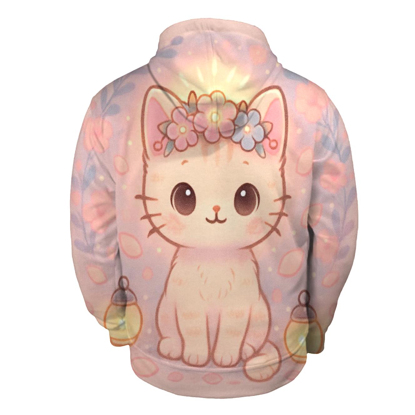 Floral Crown Dreamer pullover hoodies