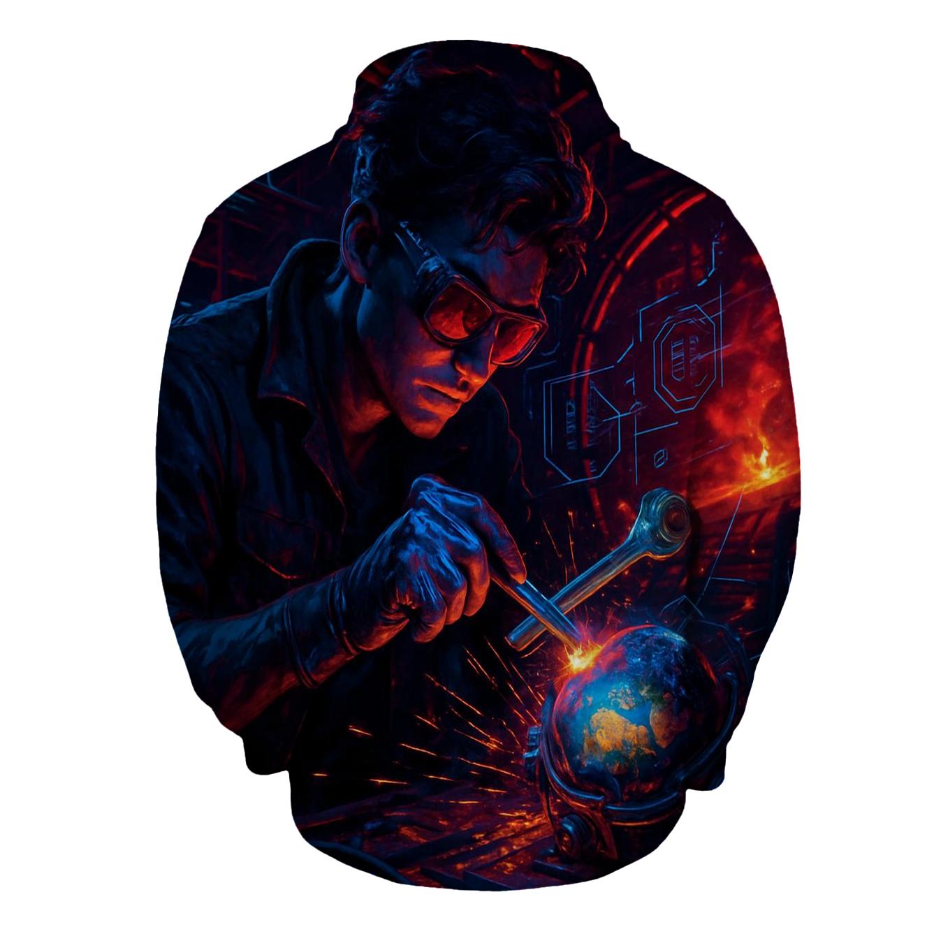 Starlight Mechanic graphic hoodies