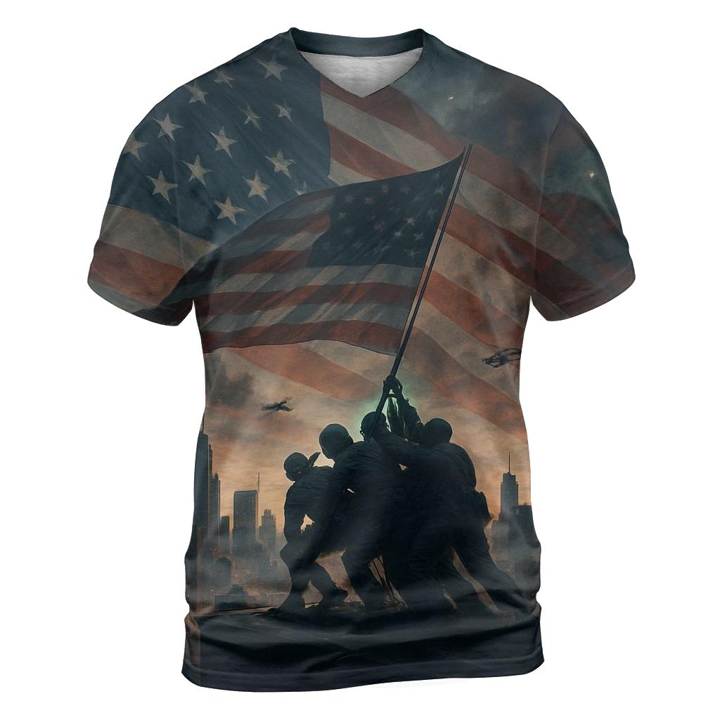Stand Fast Skyline designer pattern shirts