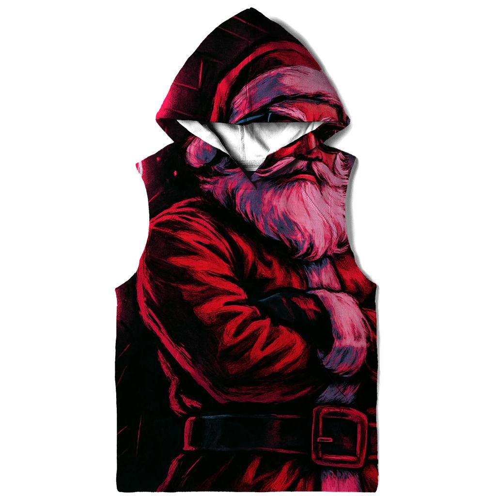 Neon Streetwear Santa graphic hoodies