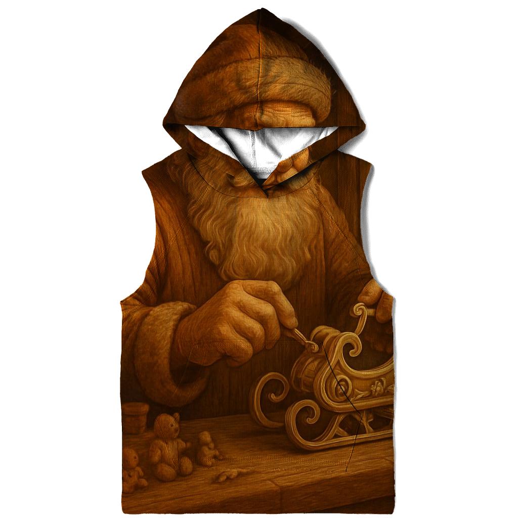 Woodland Clockwork Santa heavyweight hoodies