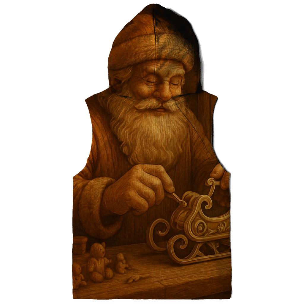 Woodland Clockwork Santa heavyweight hoodies