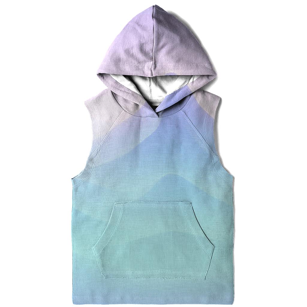 Pastel Mist Mountains pullover hoodies