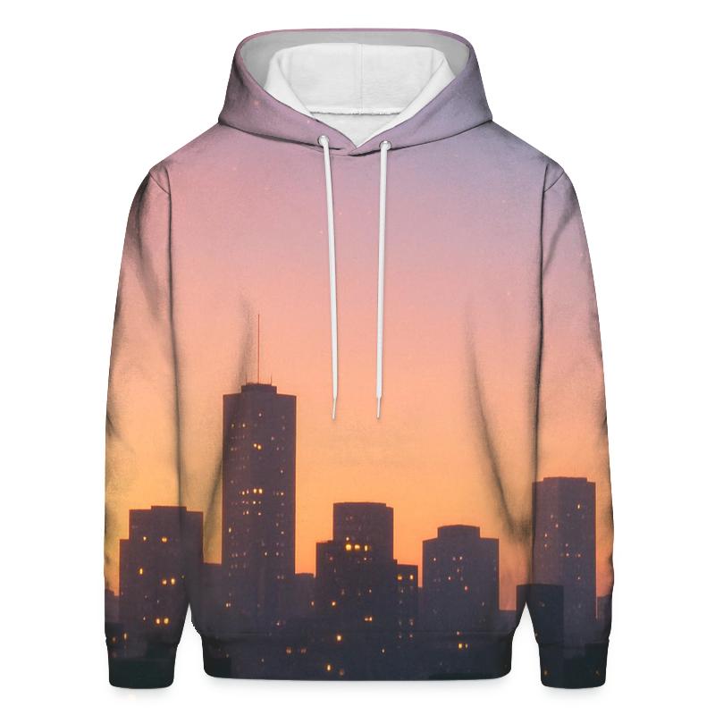 Lavender City Afterglow hoodies fashion