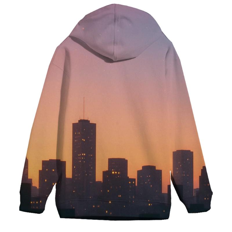 Lavender City Afterglow hoodies fashion