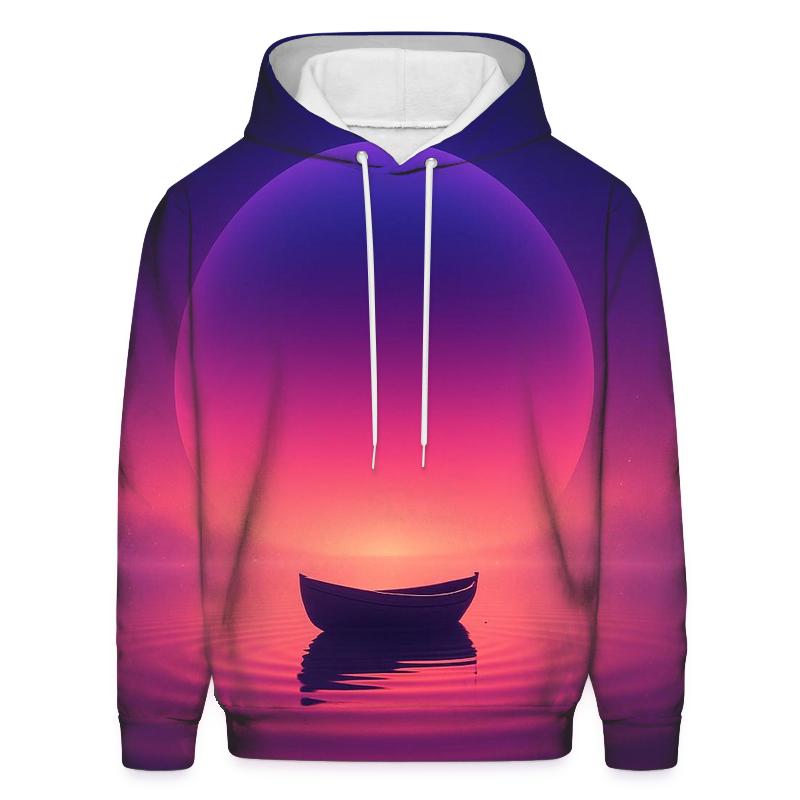 Violet Tide Reverie premium hoodies