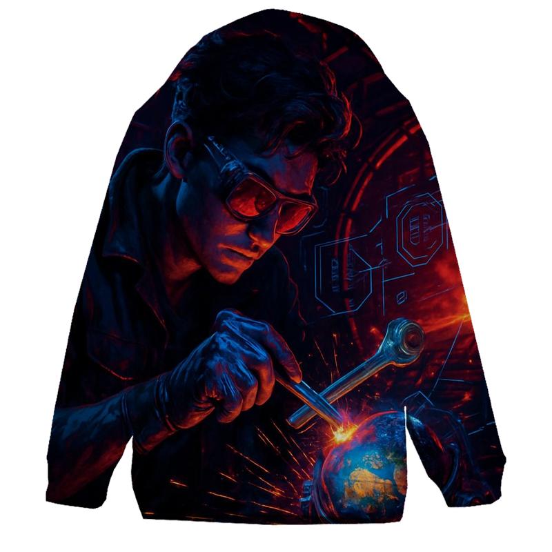 Starlight Mechanic lightweight hoodies