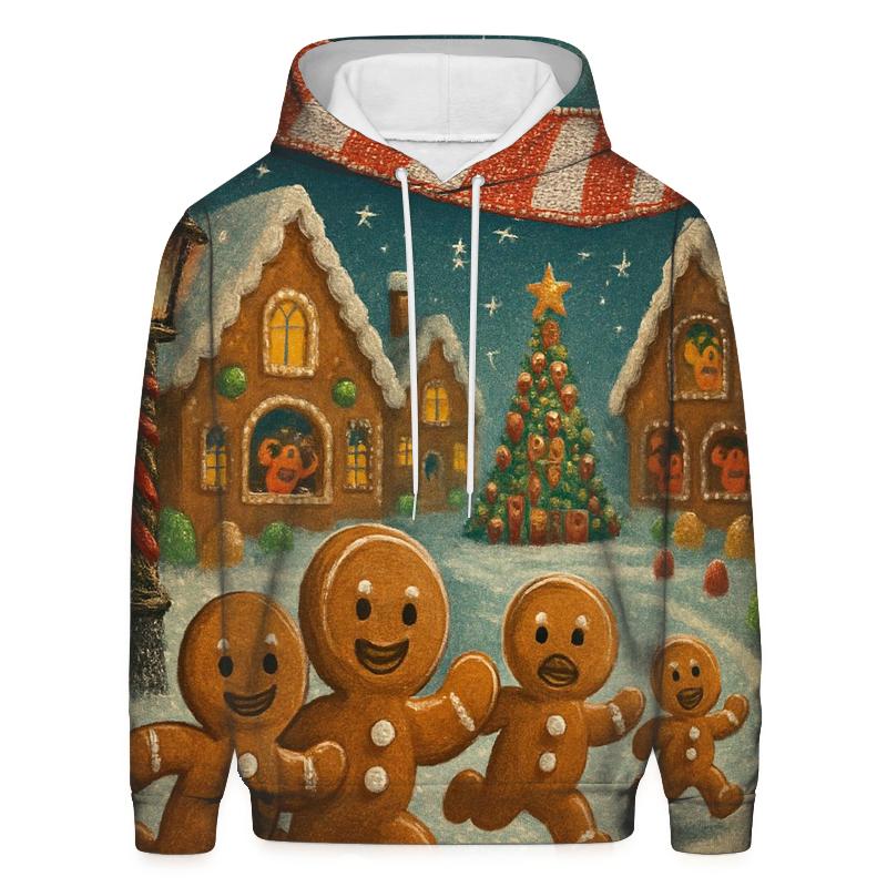 Gingerbread Village Marathon lightweight hoodies