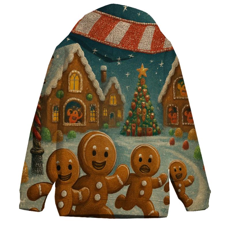 Gingerbread Village Marathon lightweight hoodies