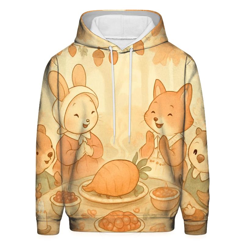 Woodland Choir Feast hoodie styles