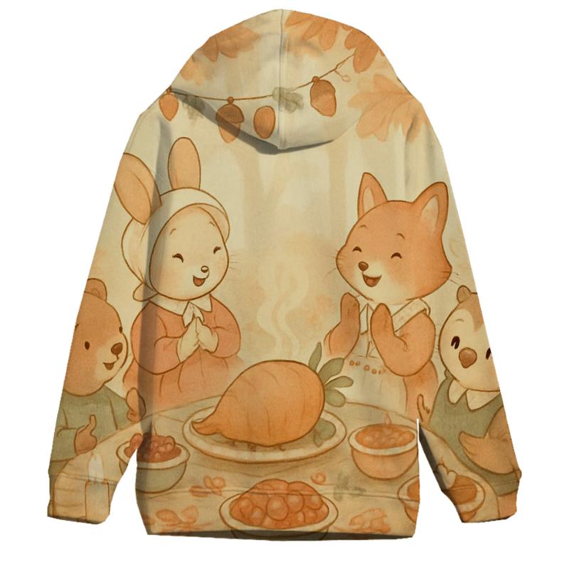 Woodland Choir Feast hoodie styles