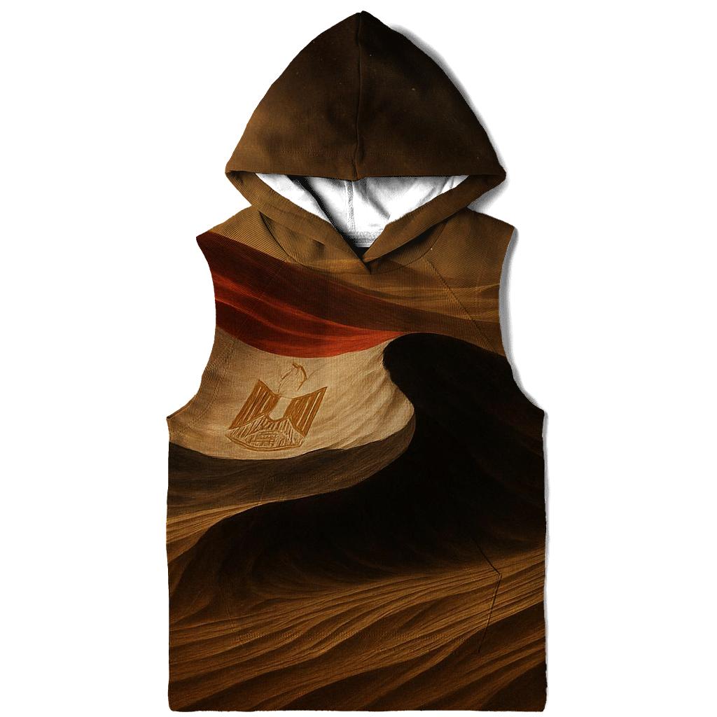 Nile Desert Banner printed hoodies