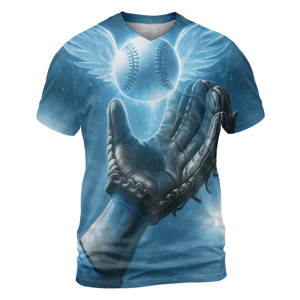 Blue Jays Winged Catch trendy printed shirt styles