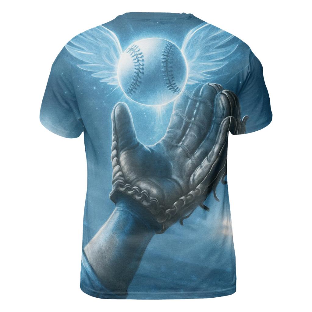 Blue Jays Winged Catch trendy printed shirt styles