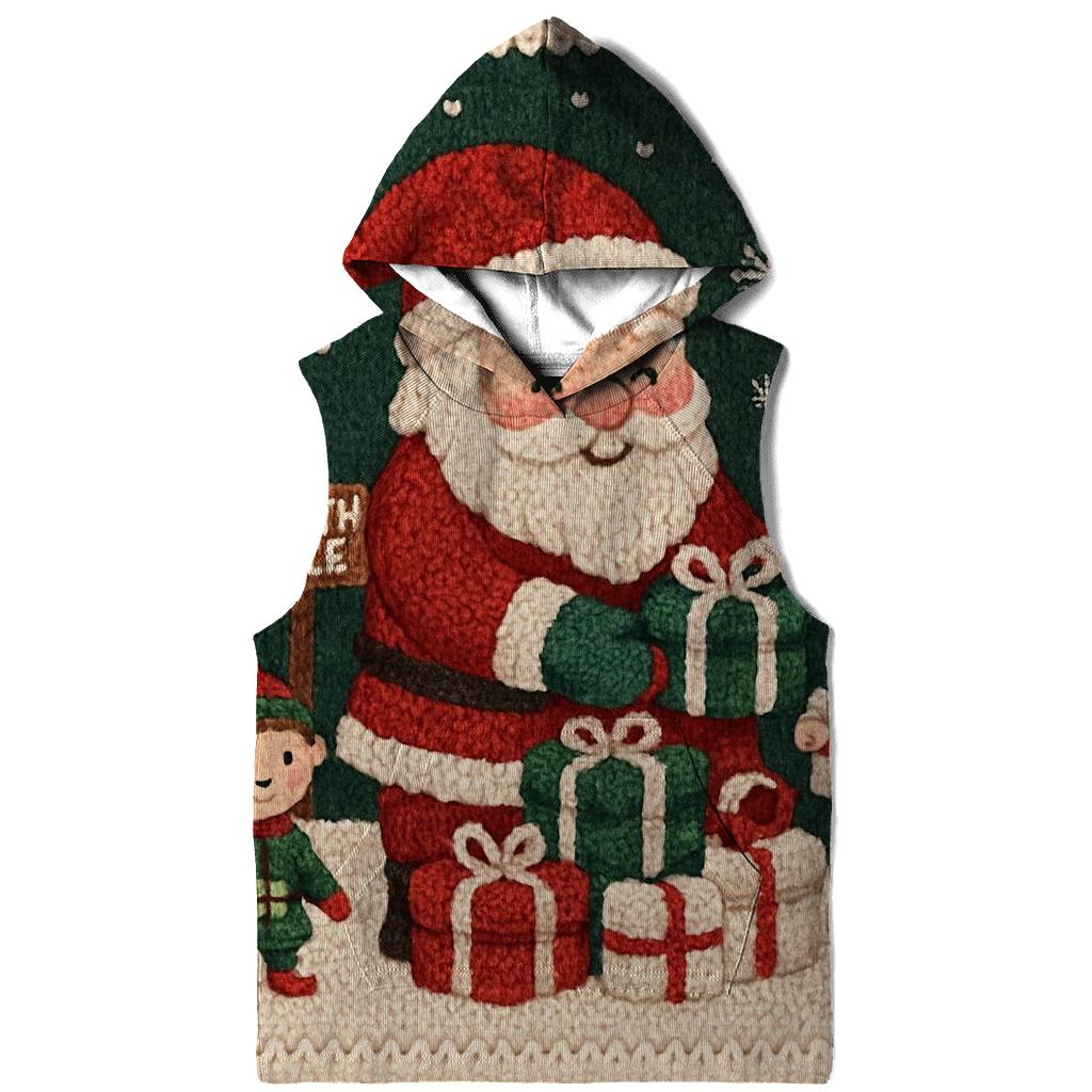 Knitted North Pole Panorama hoodie designs
