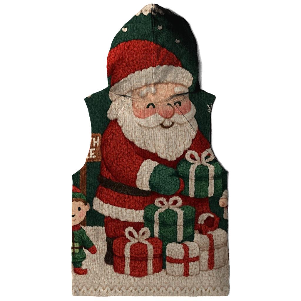 Knitted North Pole Panorama hoodie designs