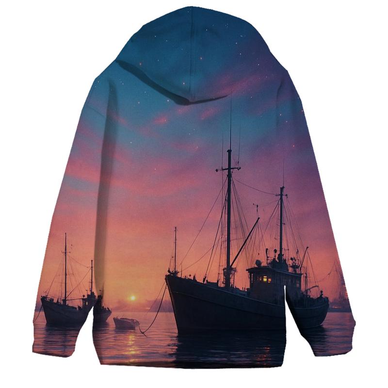 Indigo Harbor Lullaby pullover hoodies
