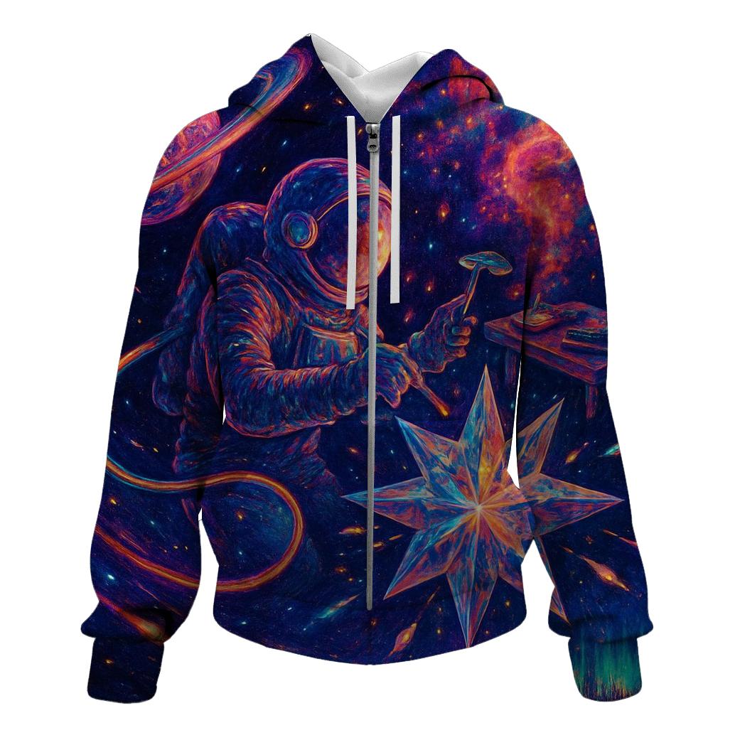 Aurora Shipwright printed hoodies