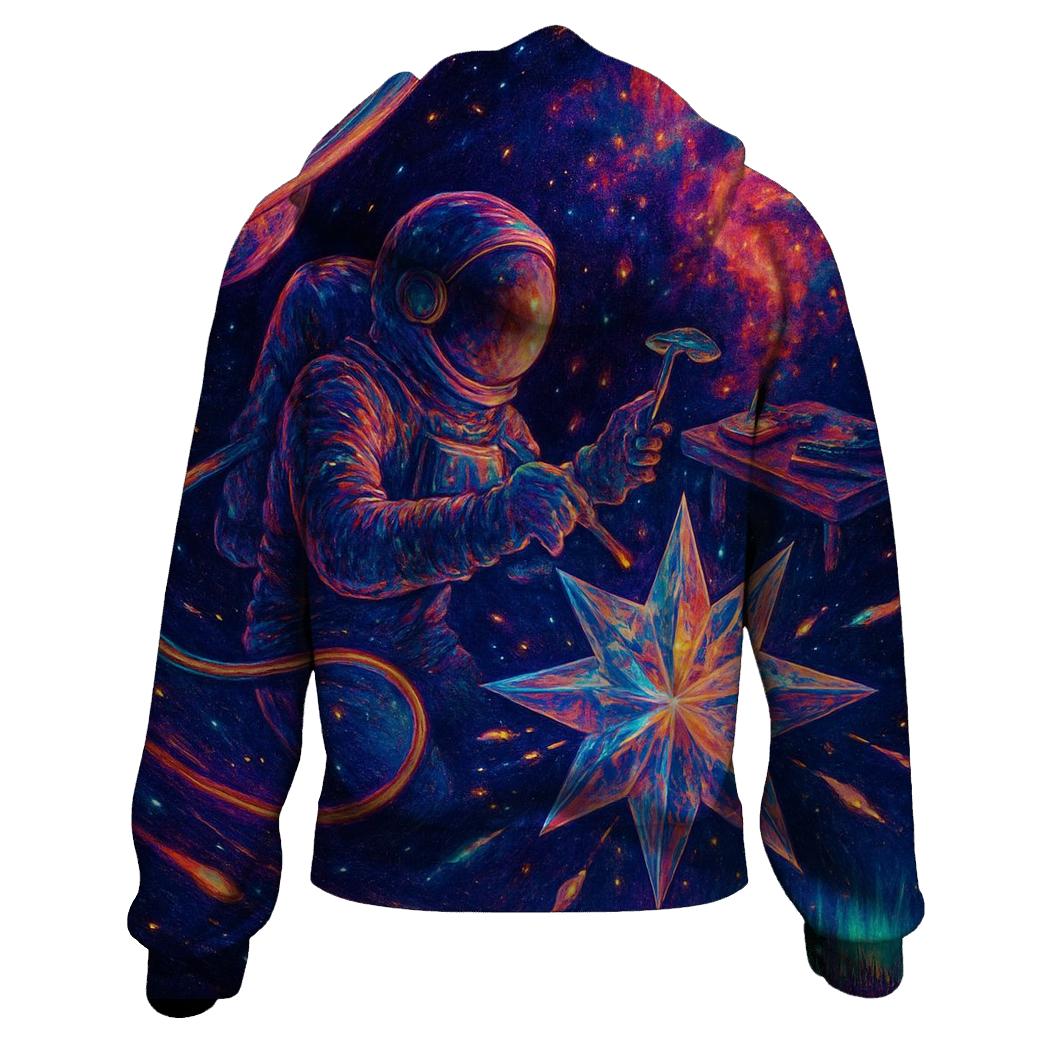 Aurora Shipwright printed hoodies