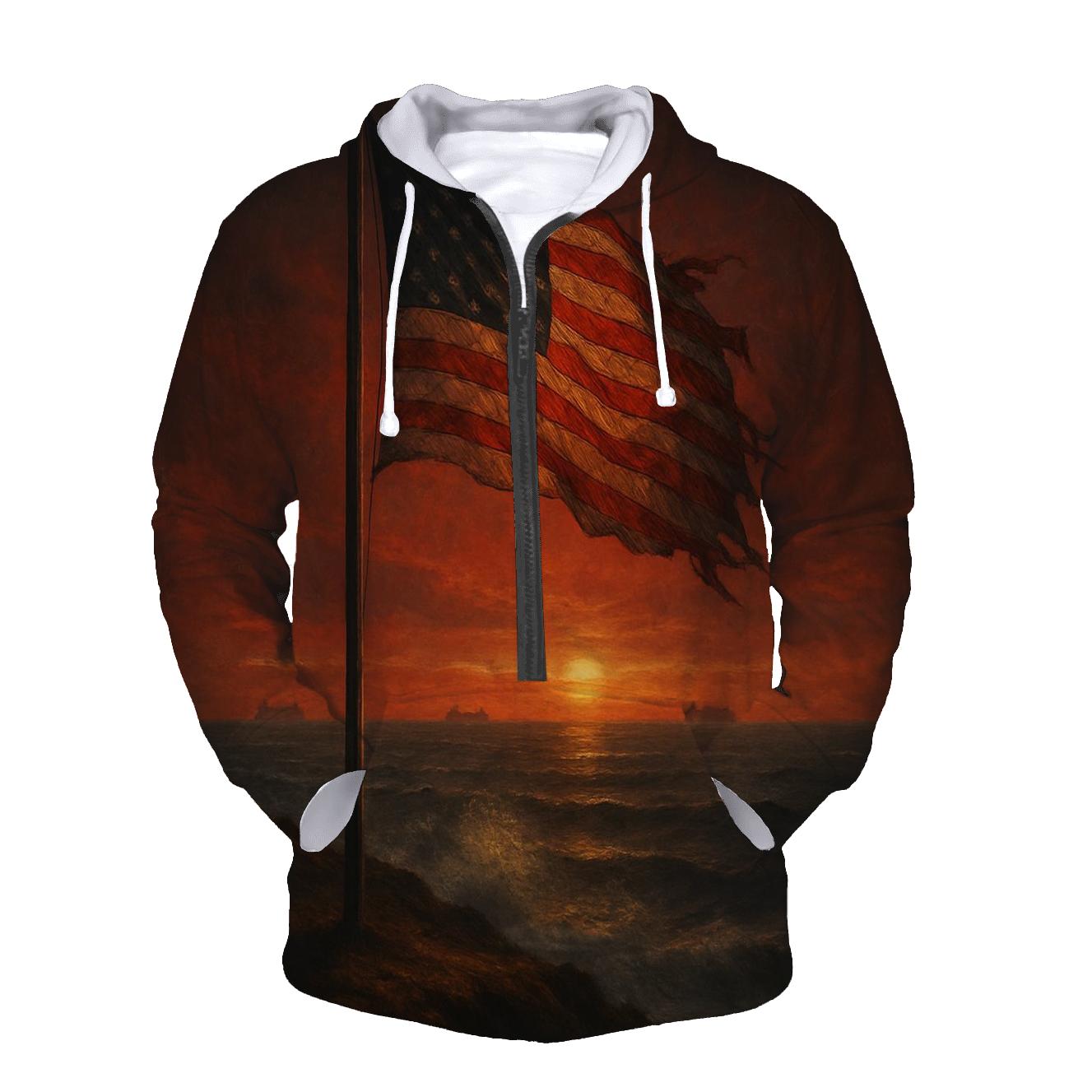 Lone Standard At Sundown designer hoodies