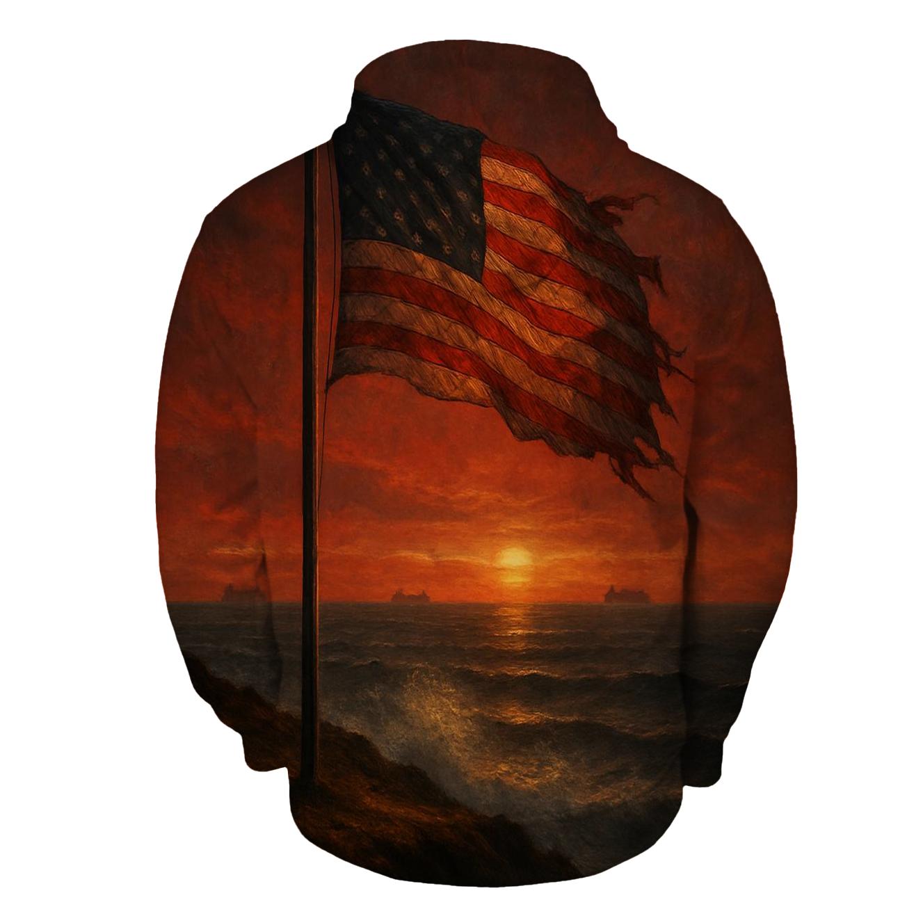 Lone Standard At Sundown designer hoodies