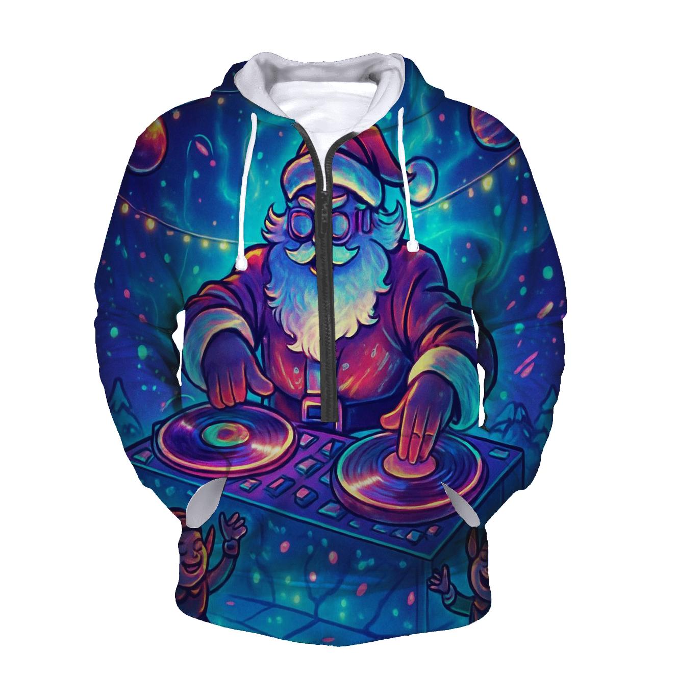 DJ Claus Midnight Rave designer hoodies
