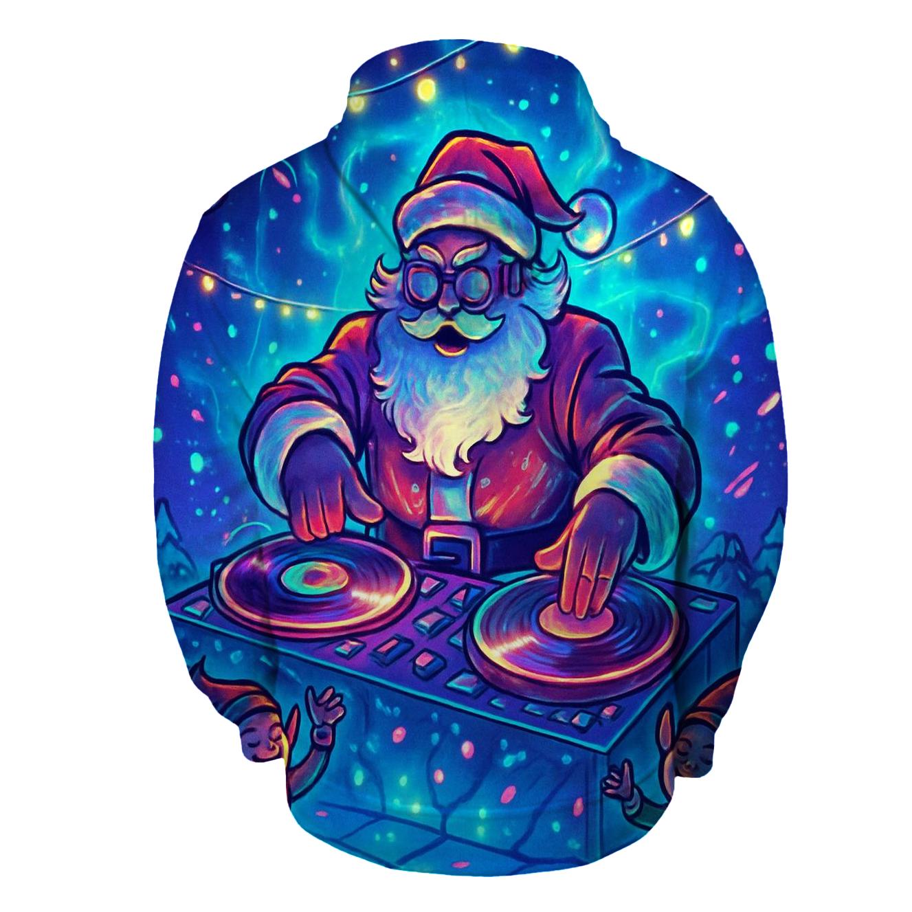DJ Claus Midnight Rave designer hoodies
