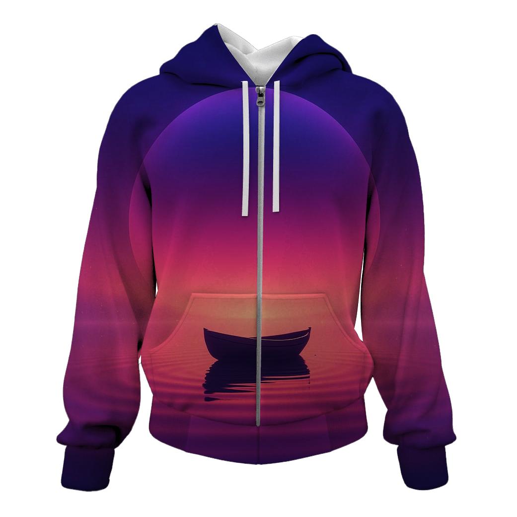 Violet Tide Reverie premium hoodies