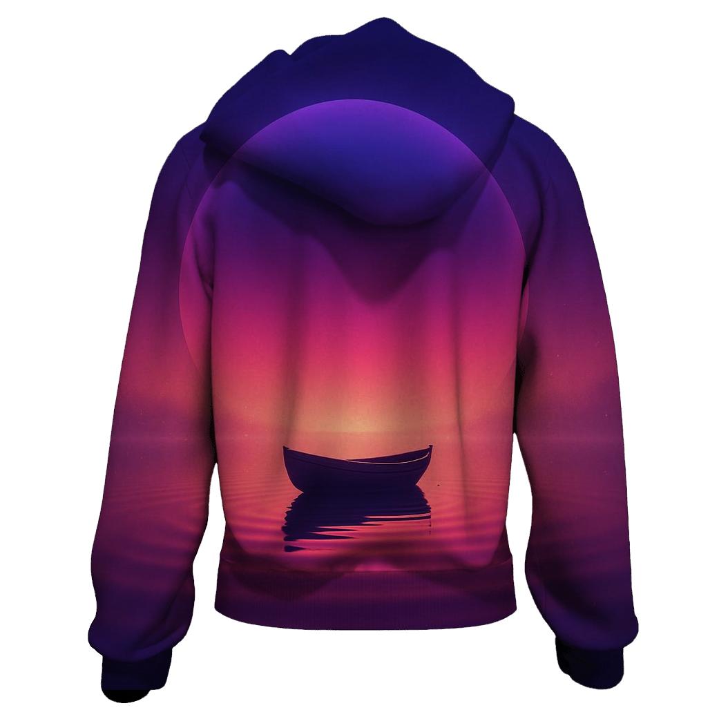 Violet Tide Reverie premium hoodies