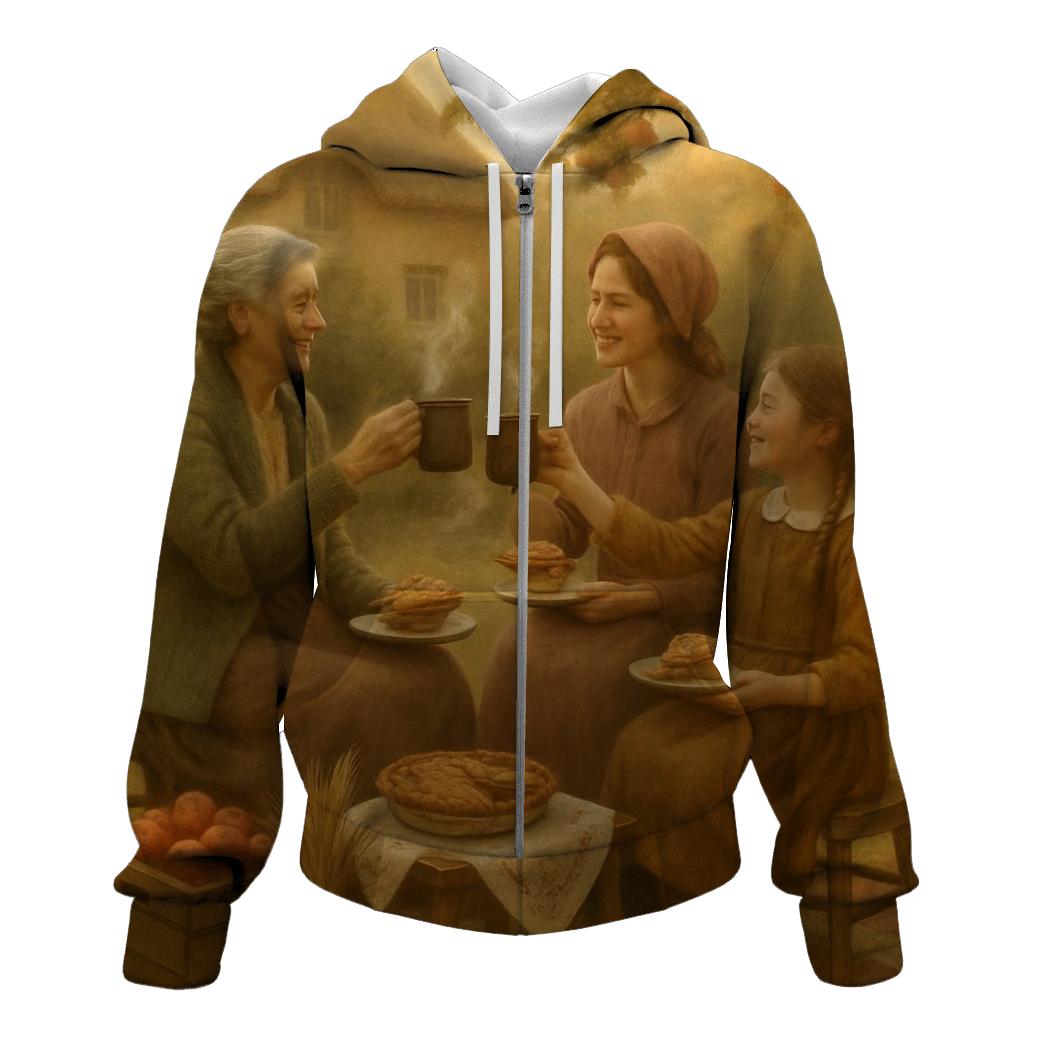 Cottagecore Pie Circle heavyweight hoodies