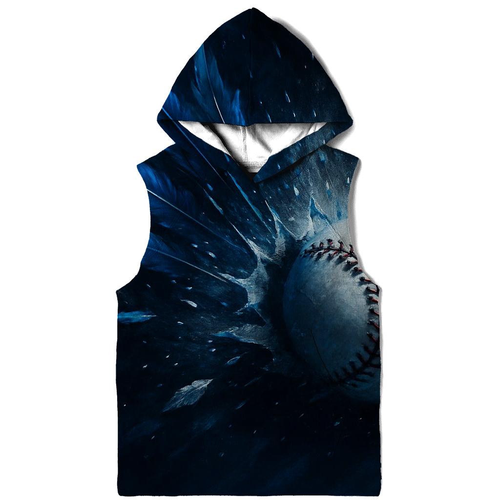 Feathered Fastball In Deep Navy hoodies fashion