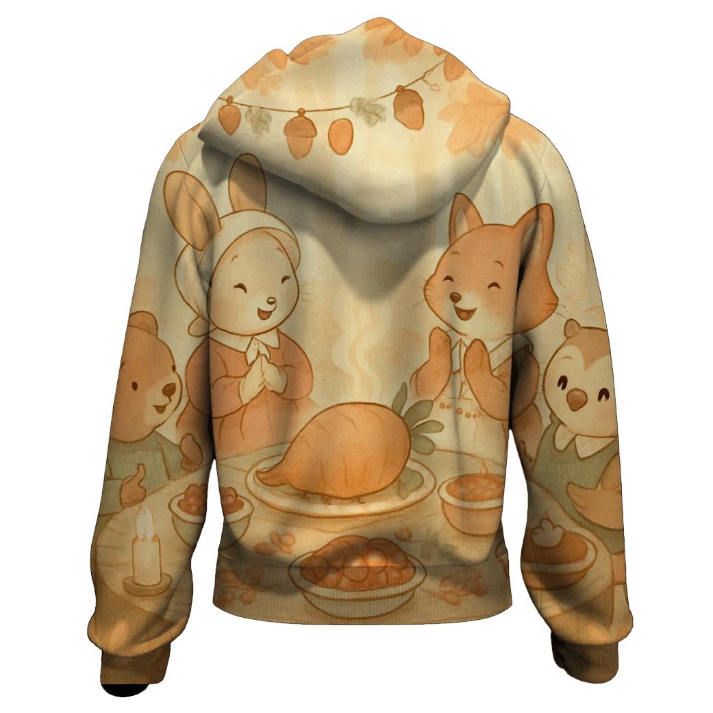 Woodland Choir Feast hoodie trends