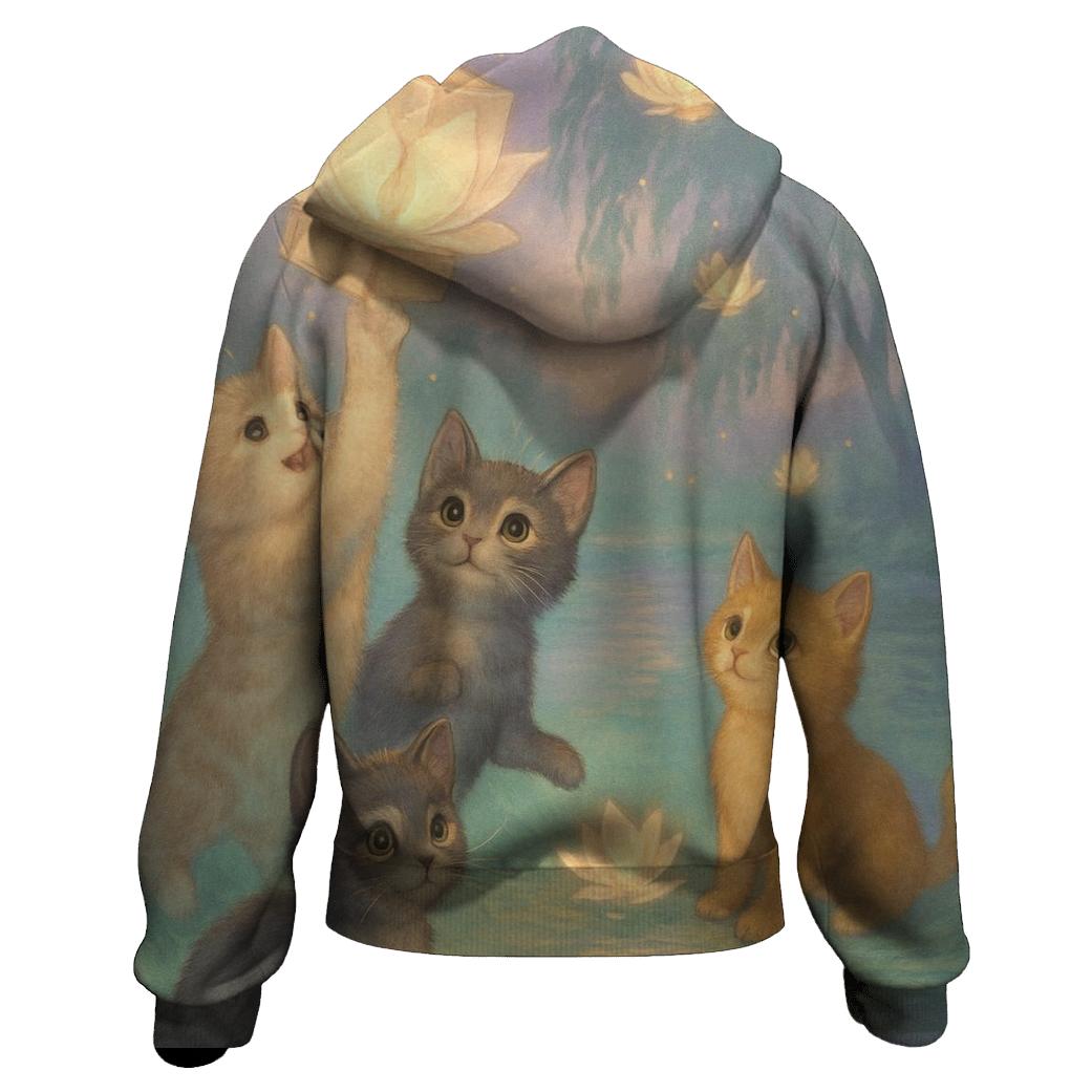 Lantern Festival Paws heavyweight hoodies