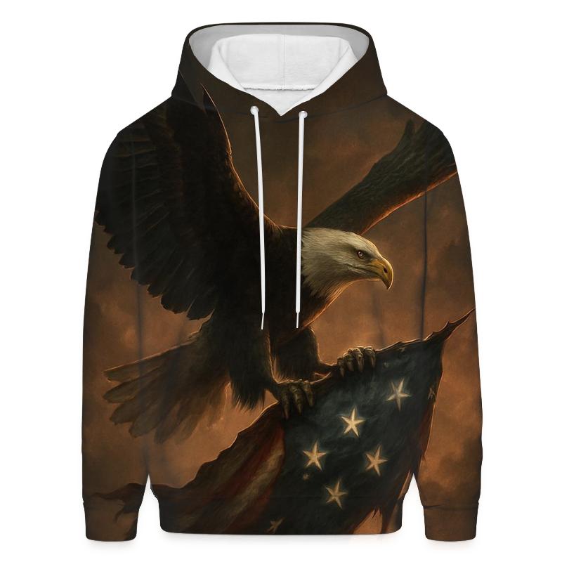 Eagle Over Watchpoint printed hoodies