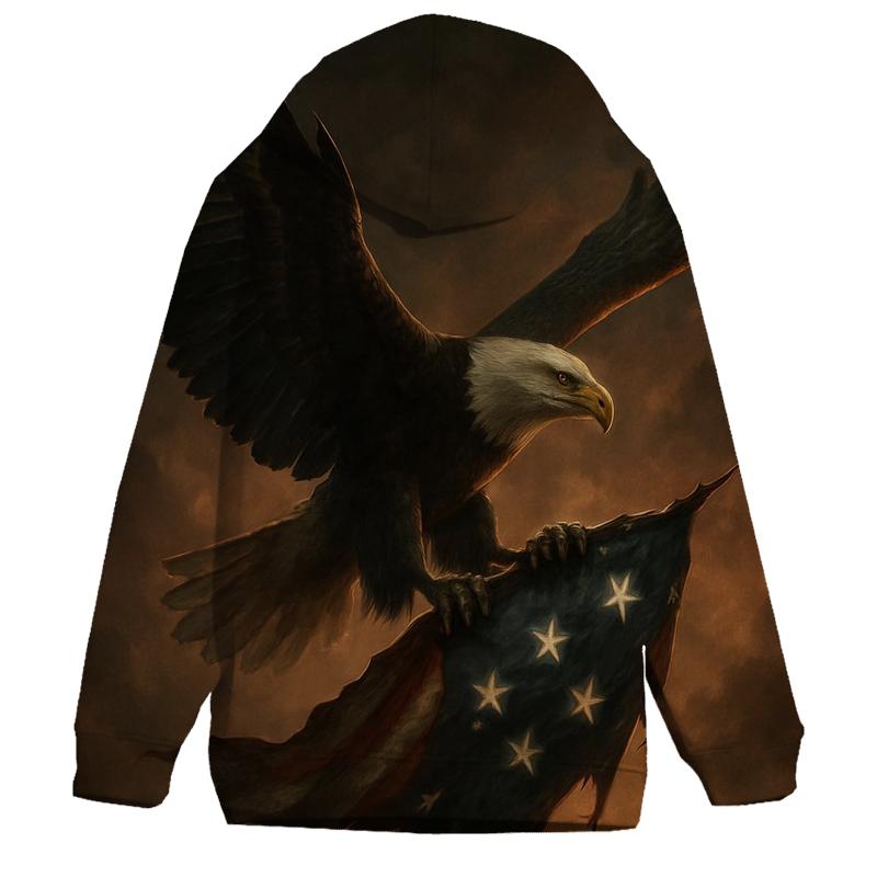 Eagle Over Watchpoint printed hoodies